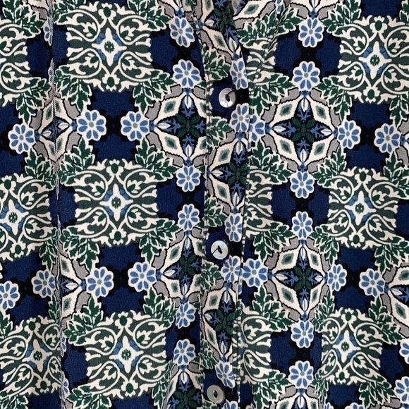 Max Studio dress Small belted 3/4 button down front and sleeve gently worn - Picture 5 of 8